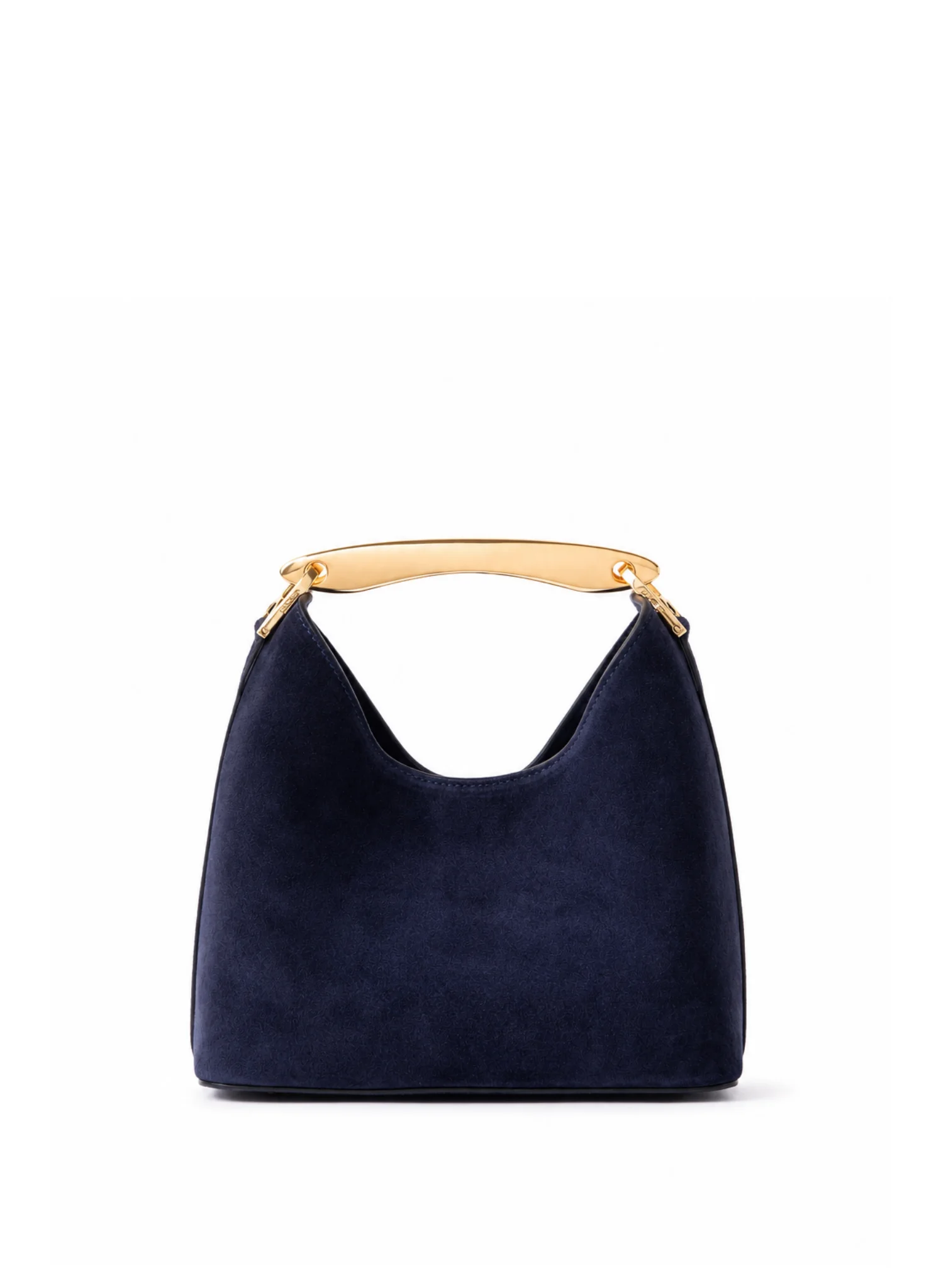 Small Boomerang Suede Midnight Blue - 1