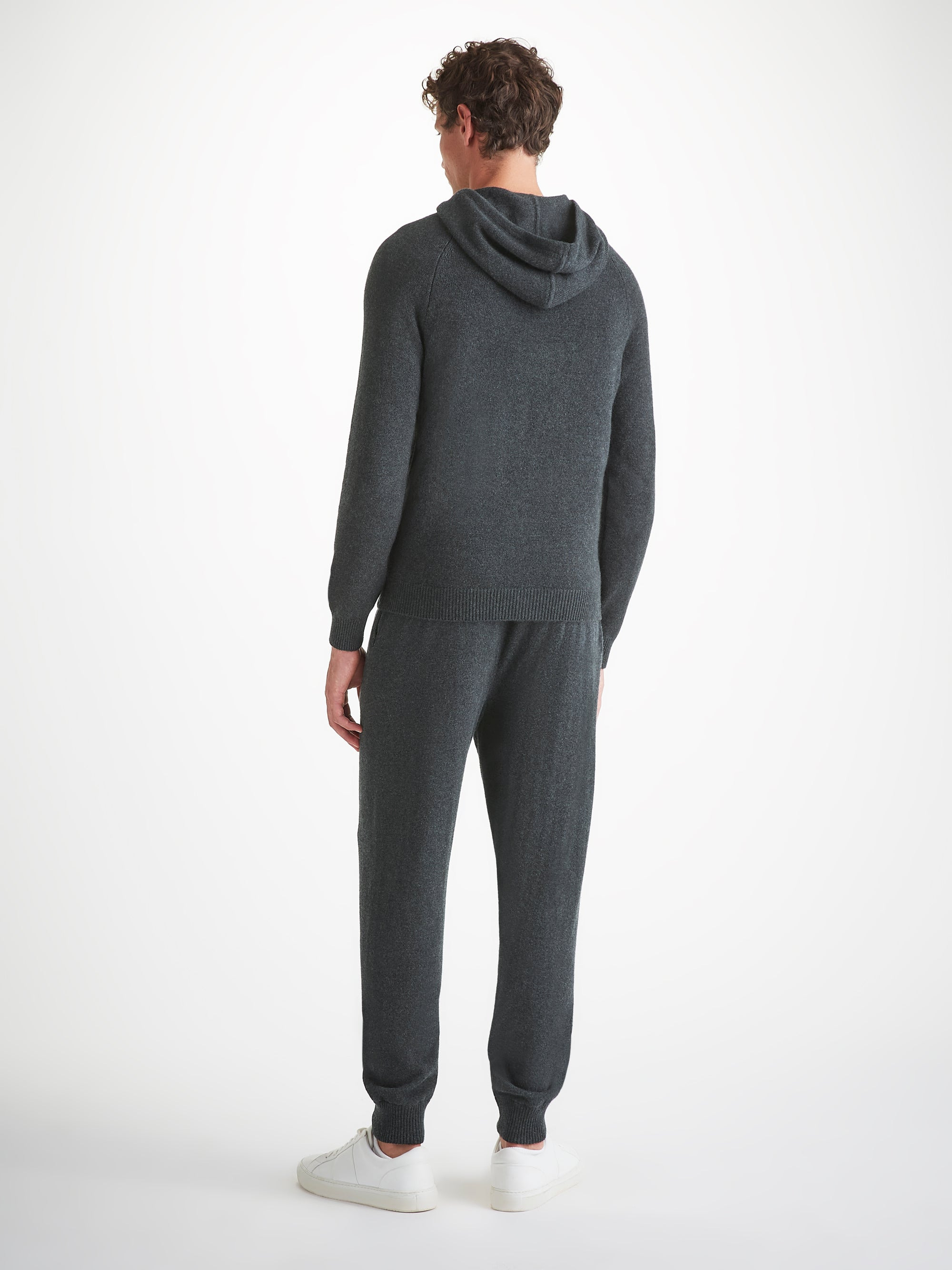 Men's Pullover Hoodie Dominic Cashmere Charcoal - 4