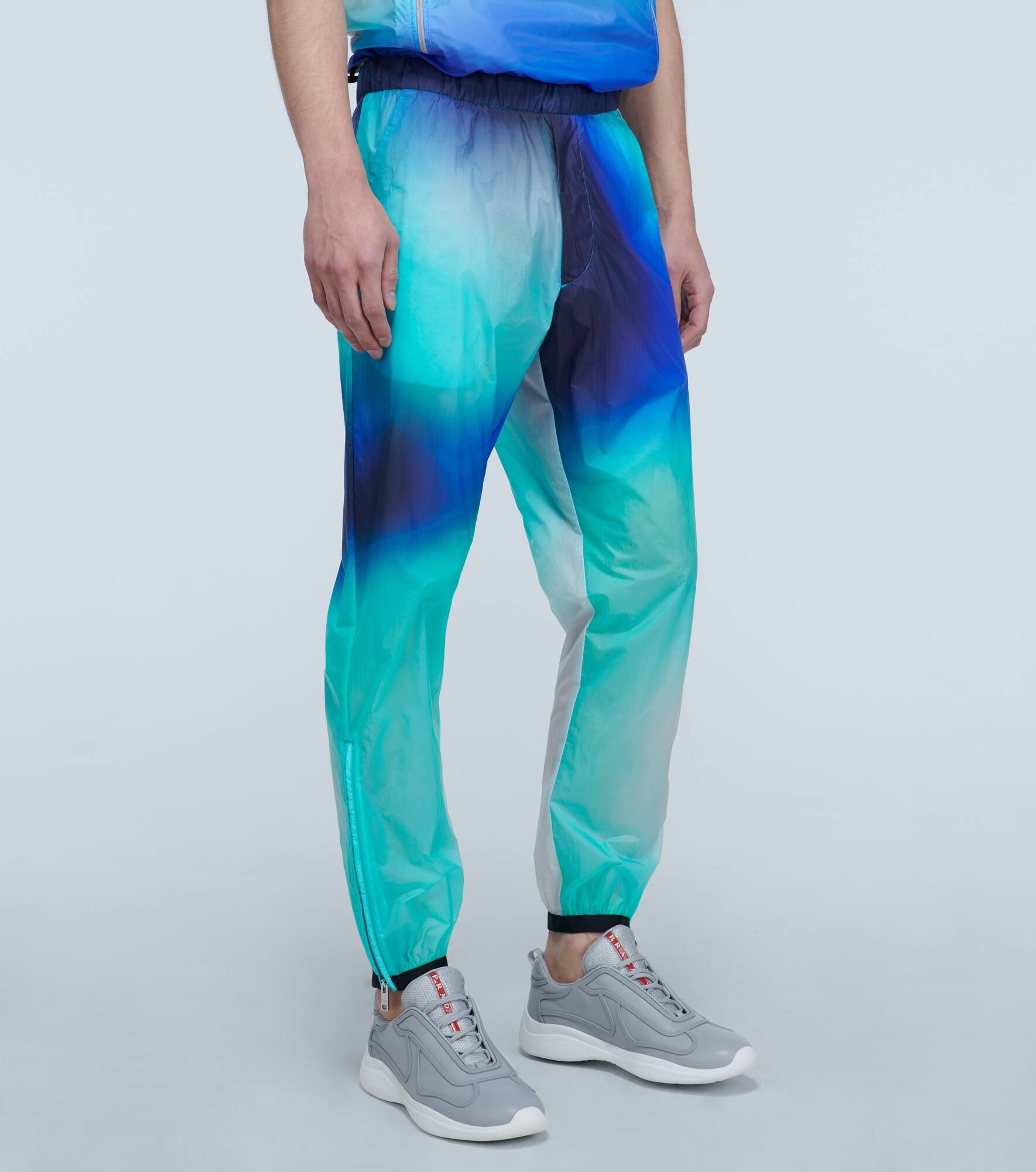 printed technical pants - 3