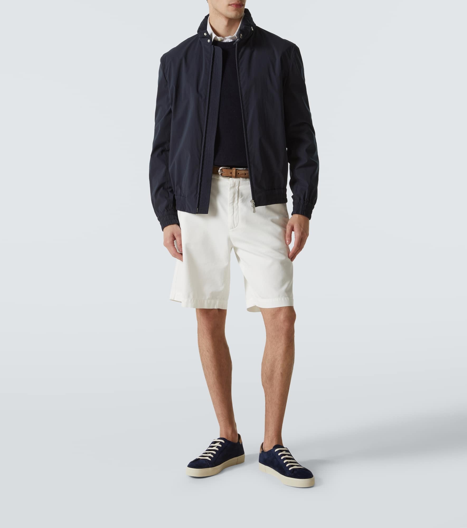 Suede low-top sneakers - 2