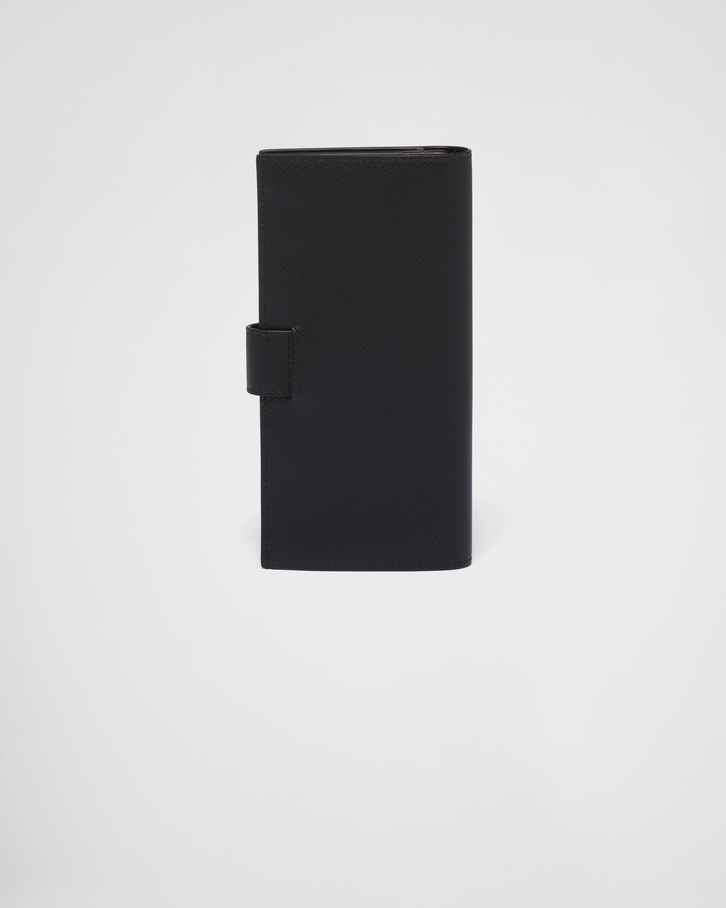Large Saffiano and smooth leather wallet - 3