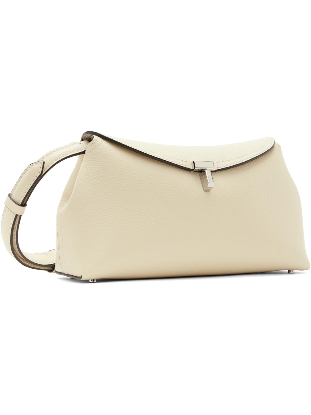 Off-White T-Lock Grained-Leather Clutch - 2