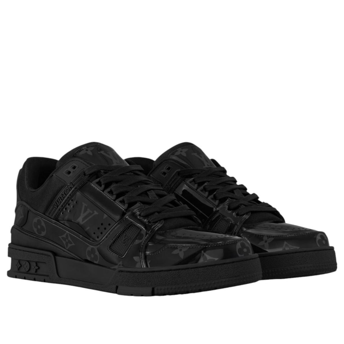 LOUIS VUITTON LV Trainer 'Denim Noir' 1AHDK8 - 2