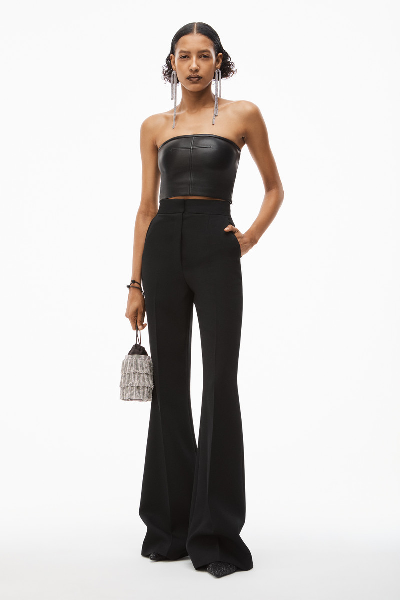 Alexander Wang WIDE LEG PANT IN WOOL TAILORING outlook