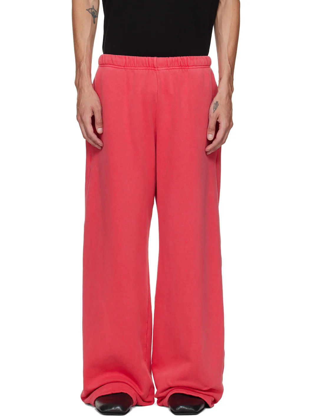 Pink Heavyweight Party Sweatpants - 1