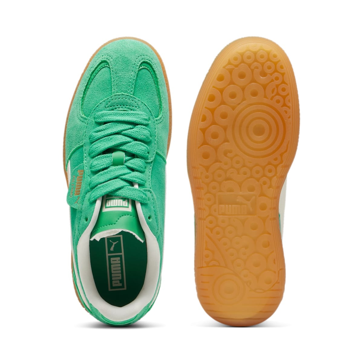 (WMNS) PUMA Palermo Moda Xtra Gum 'Green Ivory Gum' 400323-03 - 4