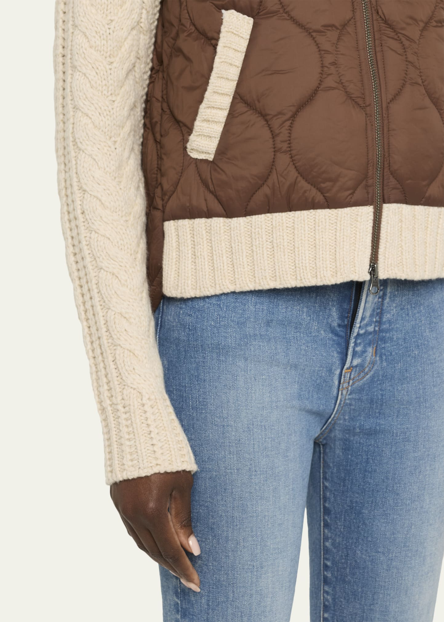 Patra Mixed-Media Jacket - 5