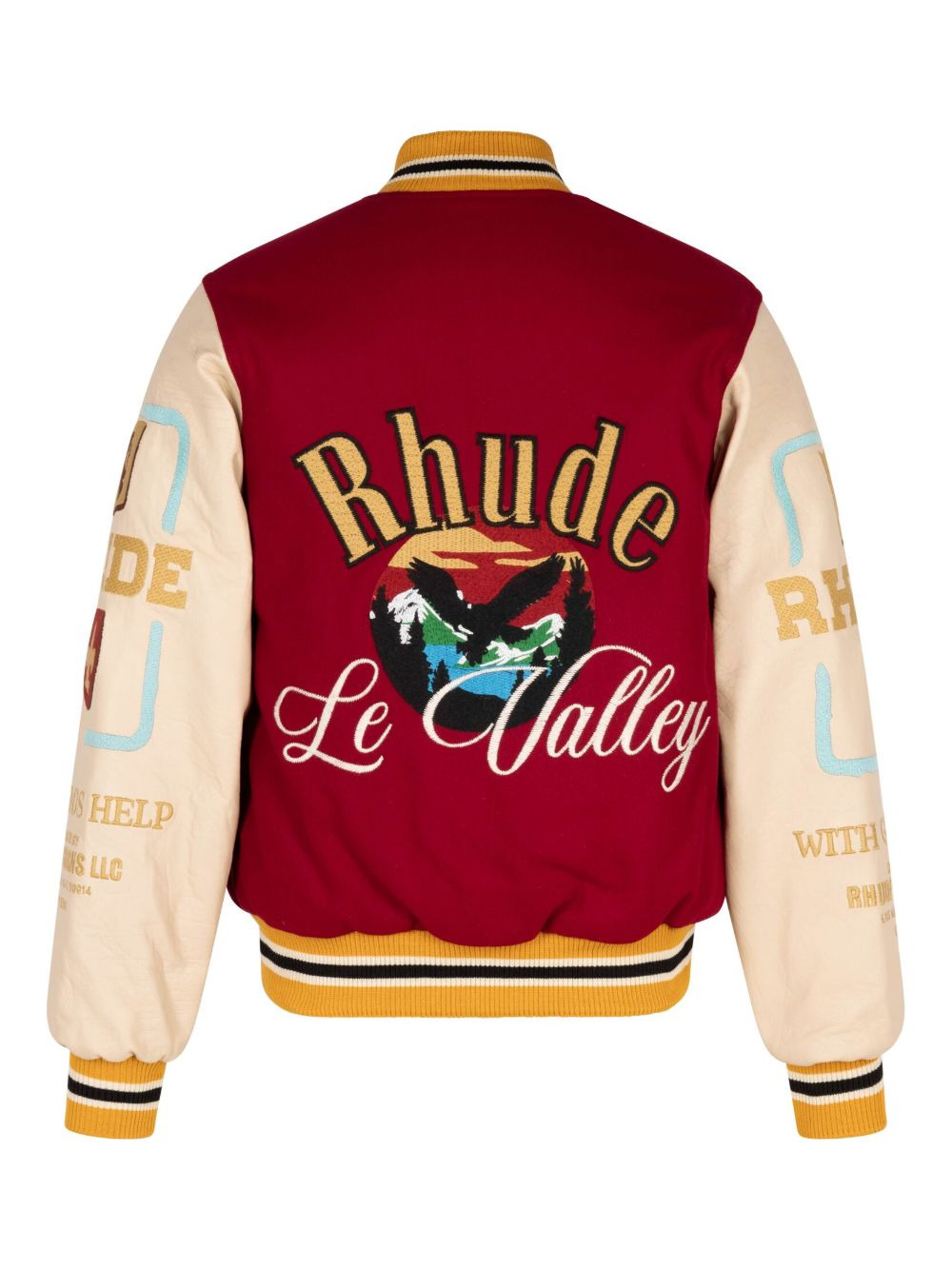 Le VAlley varsity jacket - 2