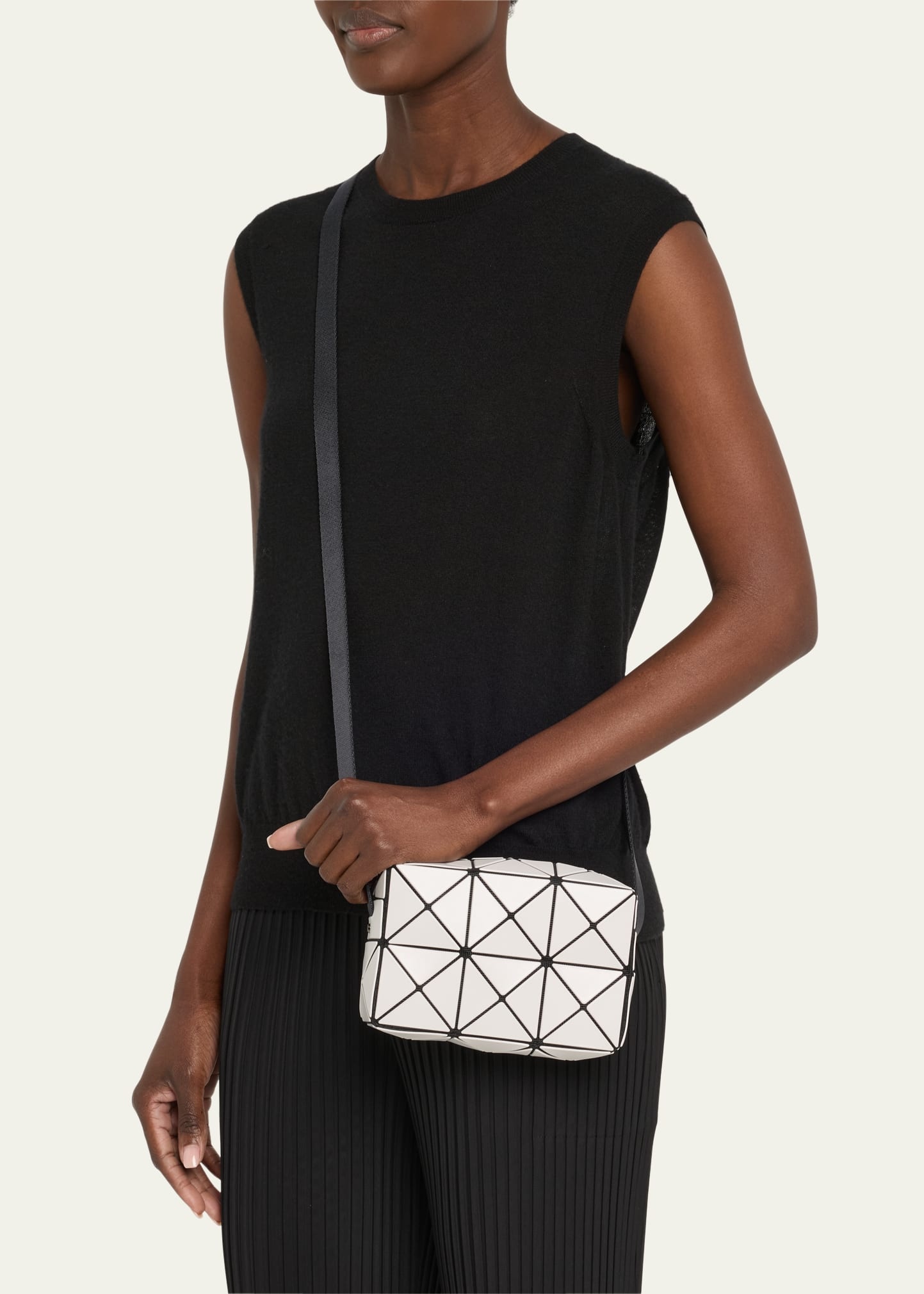 Cuboid Geo Zip Crossbody Bag - 2