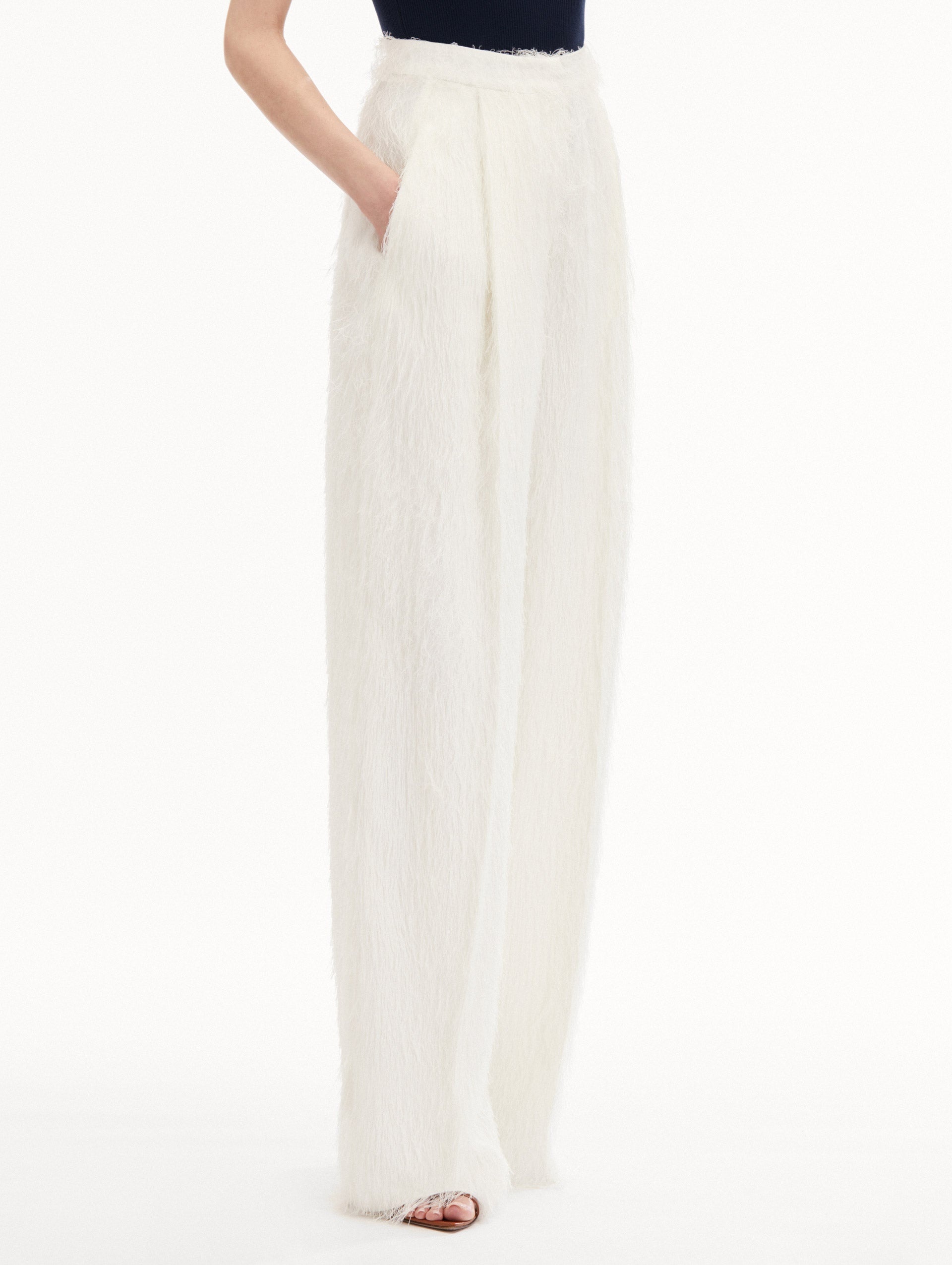 FRINGE FIL COUPÉ WIDE LEG PANT - 5