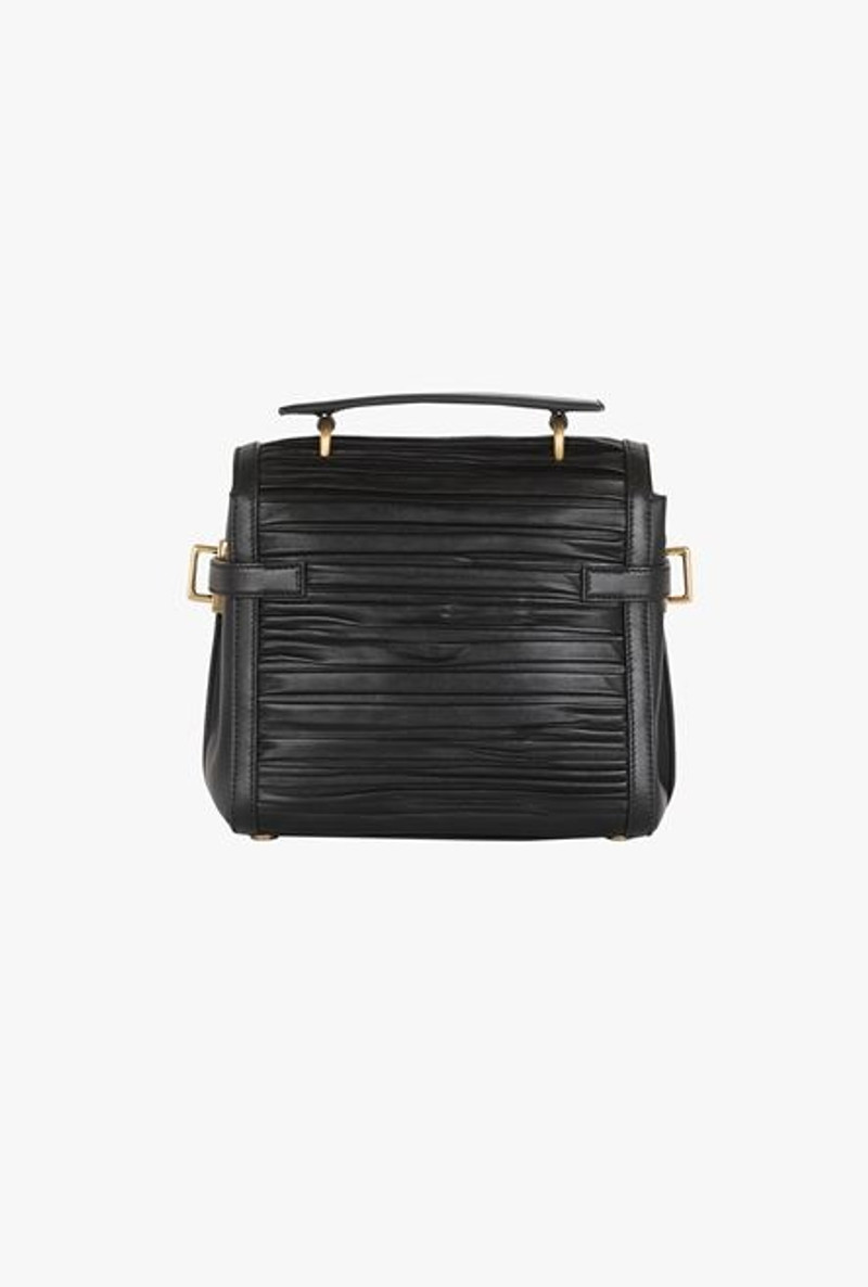 Black quilted leather B-Buzz 23 bag 3