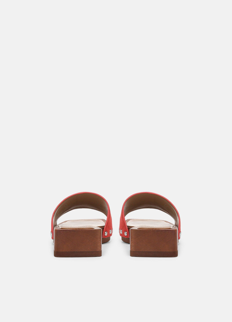 Vince Barbara Leather Slide Sandal outlook