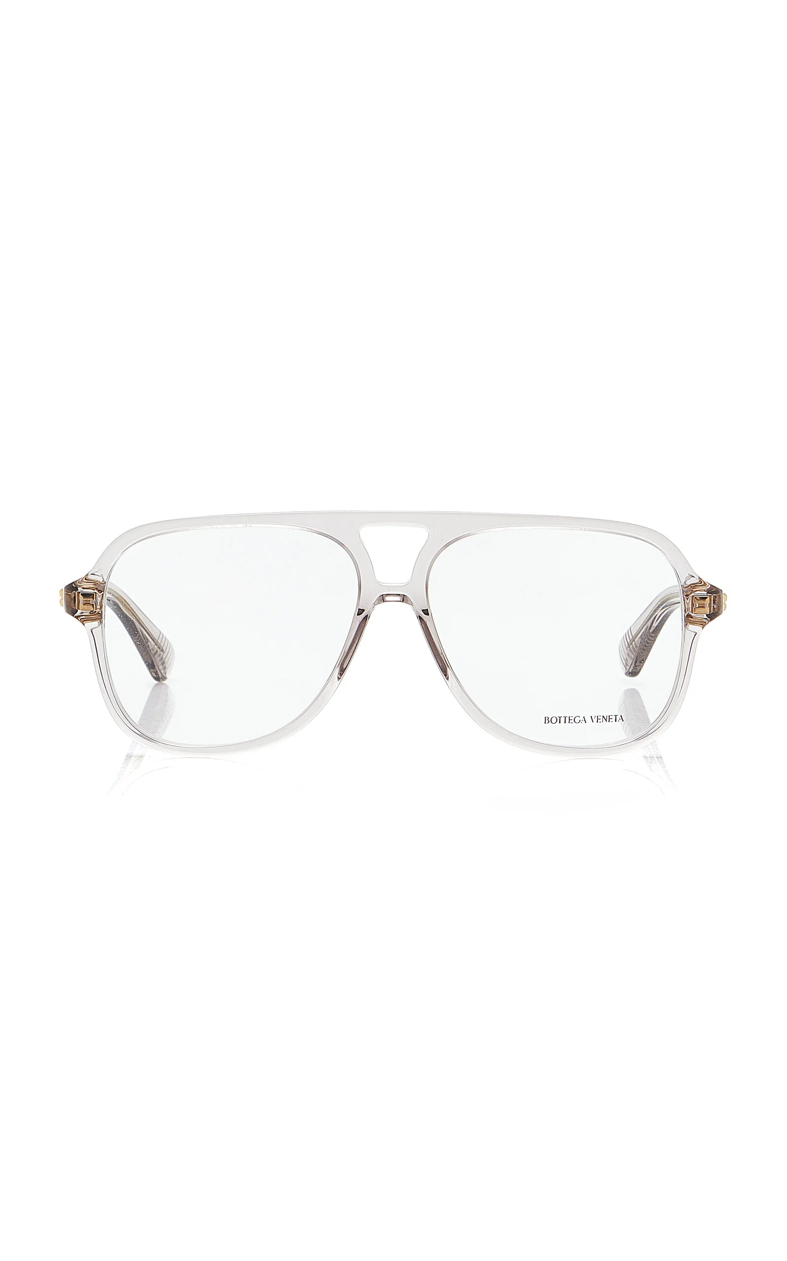 Aviator-Frame Acetate Glasses grey - 1