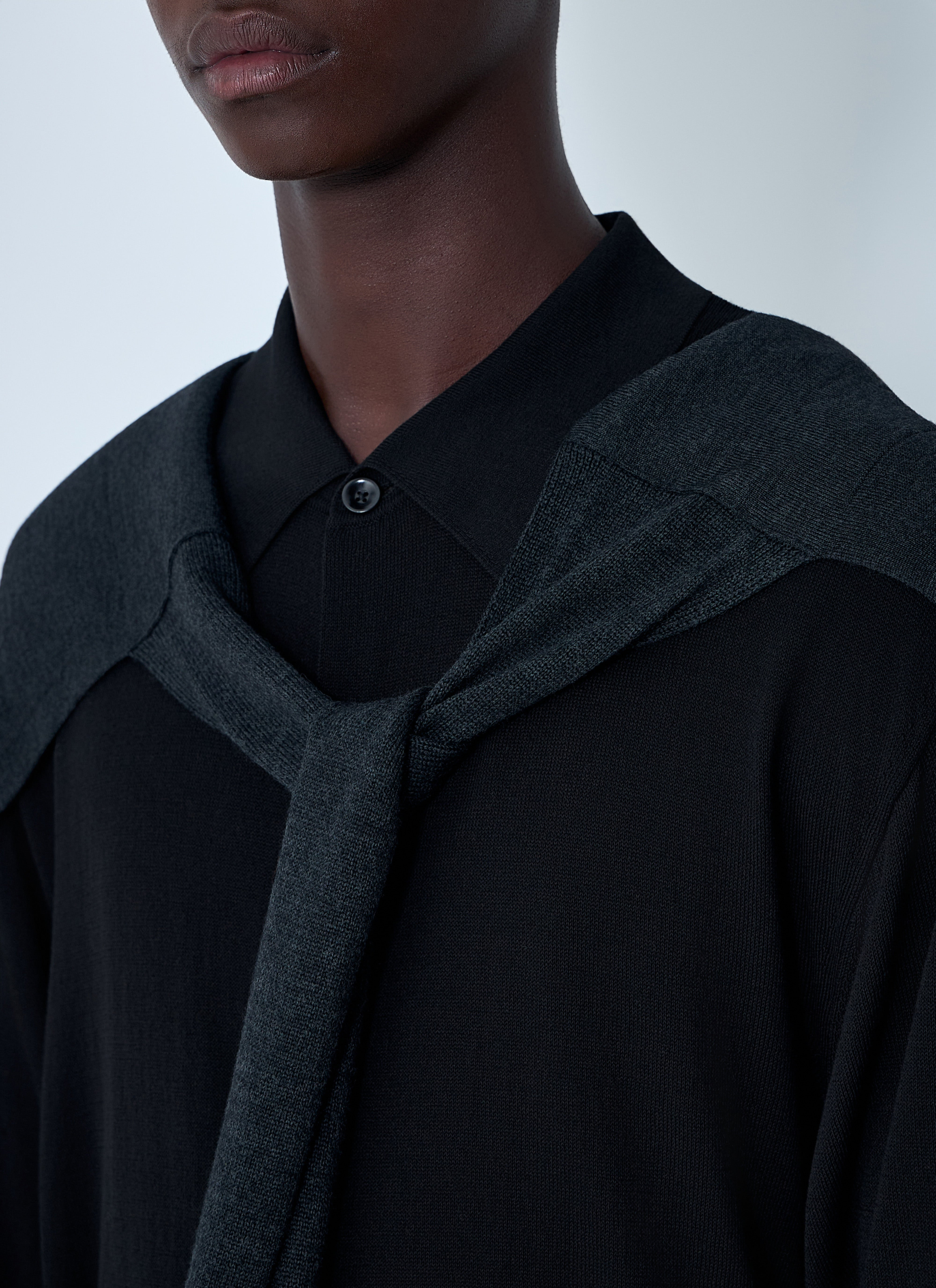 Lemaire Men Trompe L'oeil Scarf - 4