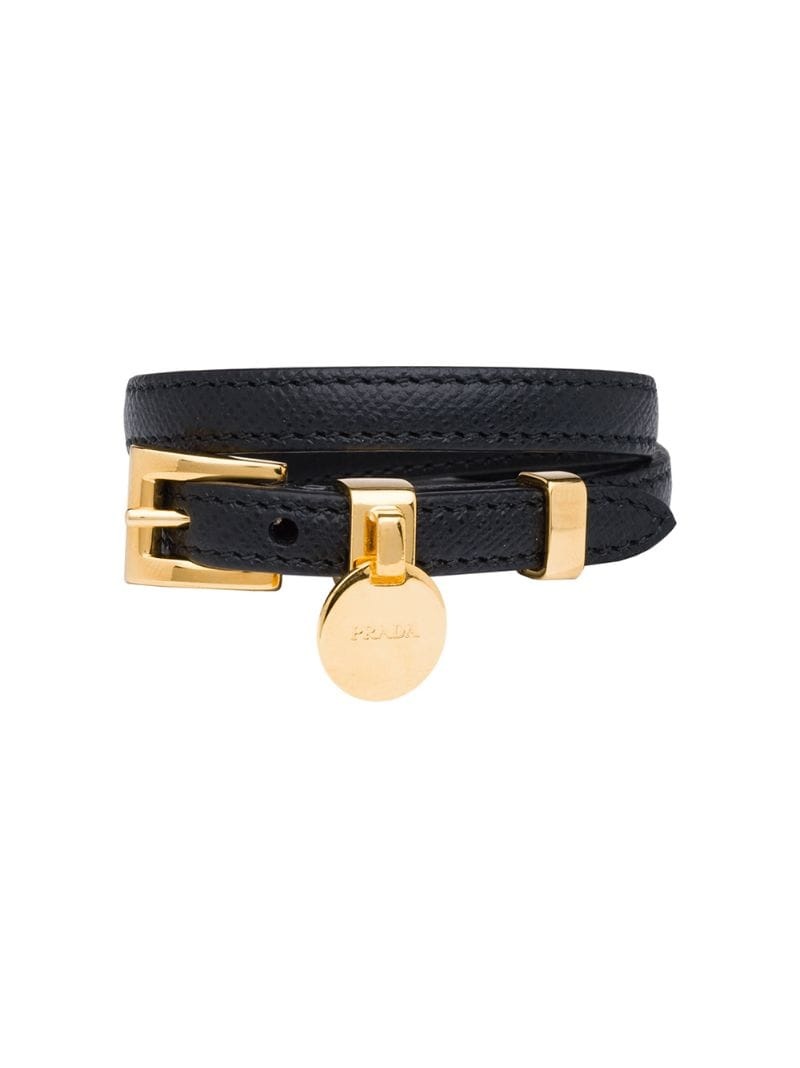 Saffiano Leather Bracelet - 1