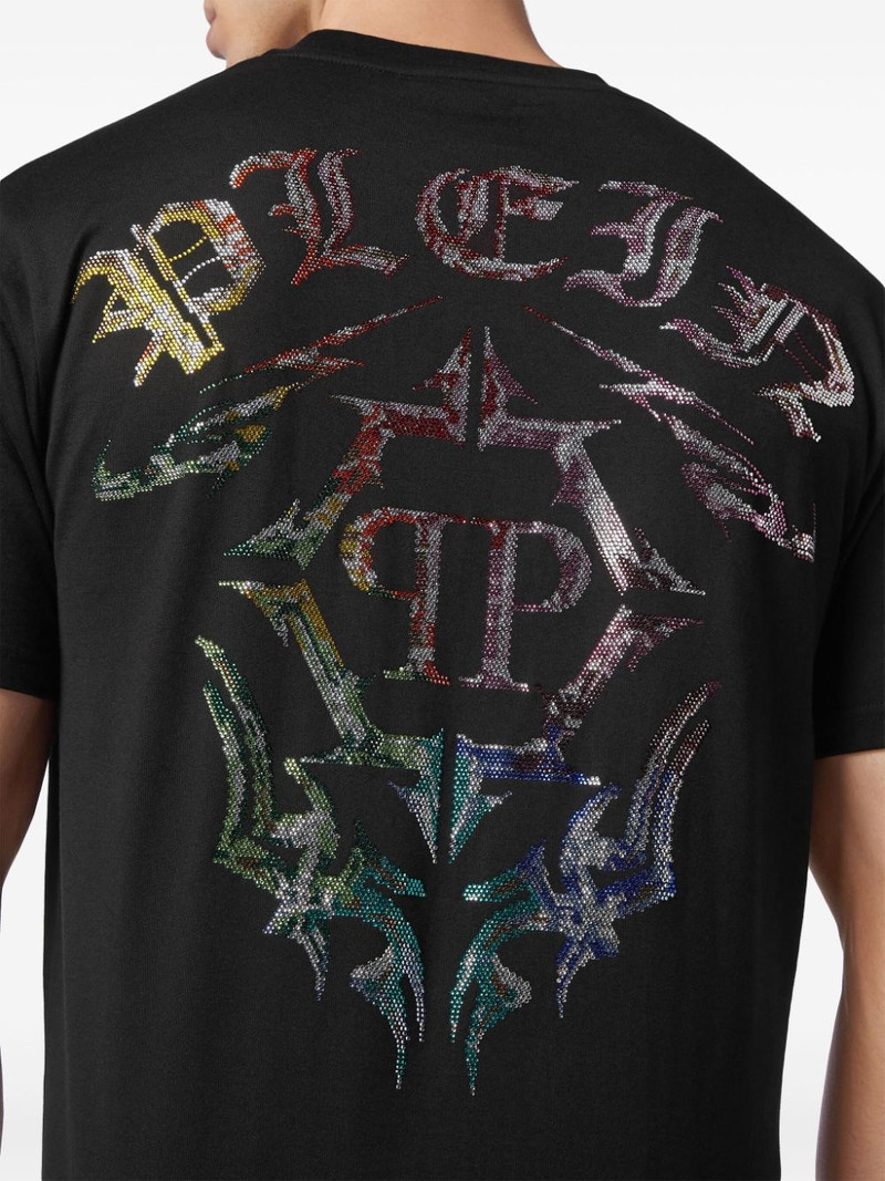 logo-patch cotton T-shirt 5