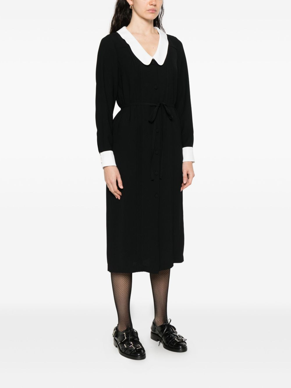 Peter-Pan collar dress - 3