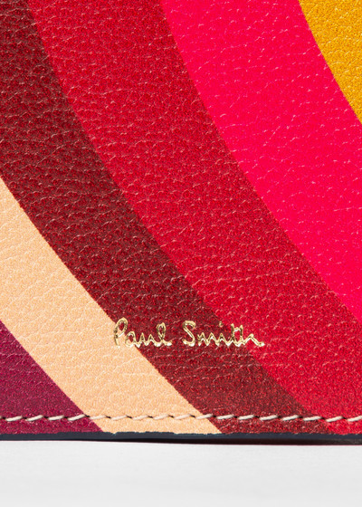 Paul Smith 'Swirl' Leather Tri-Fold Purse outlook