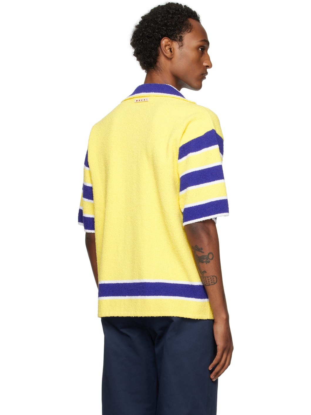 Yellow Stripe Shirt - 3