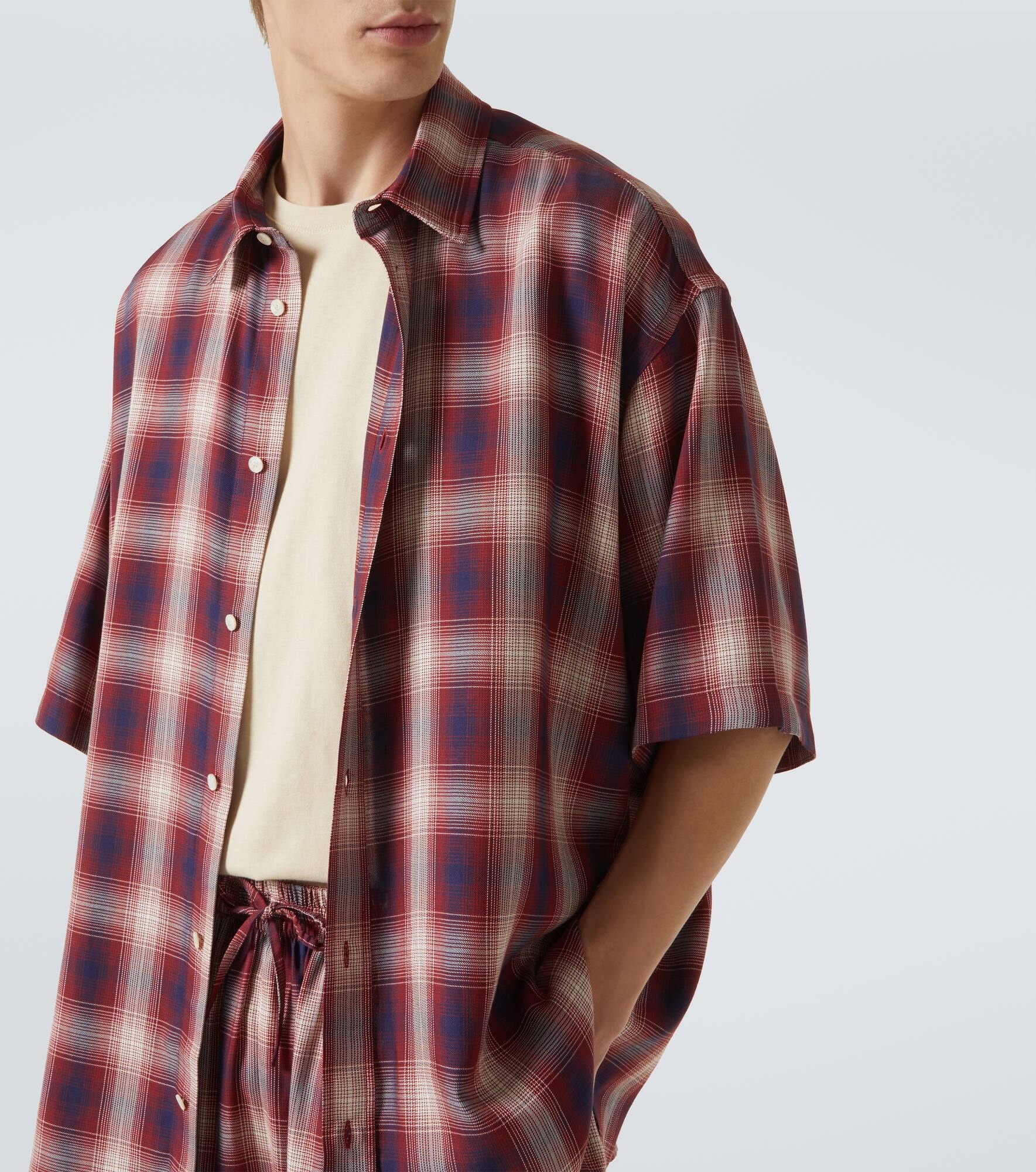 Checked oversized shirt - 5