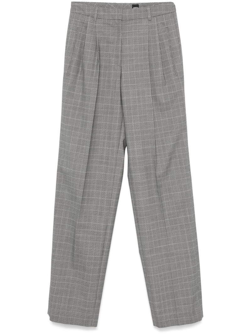 Prince Of Wales-check trousers 1