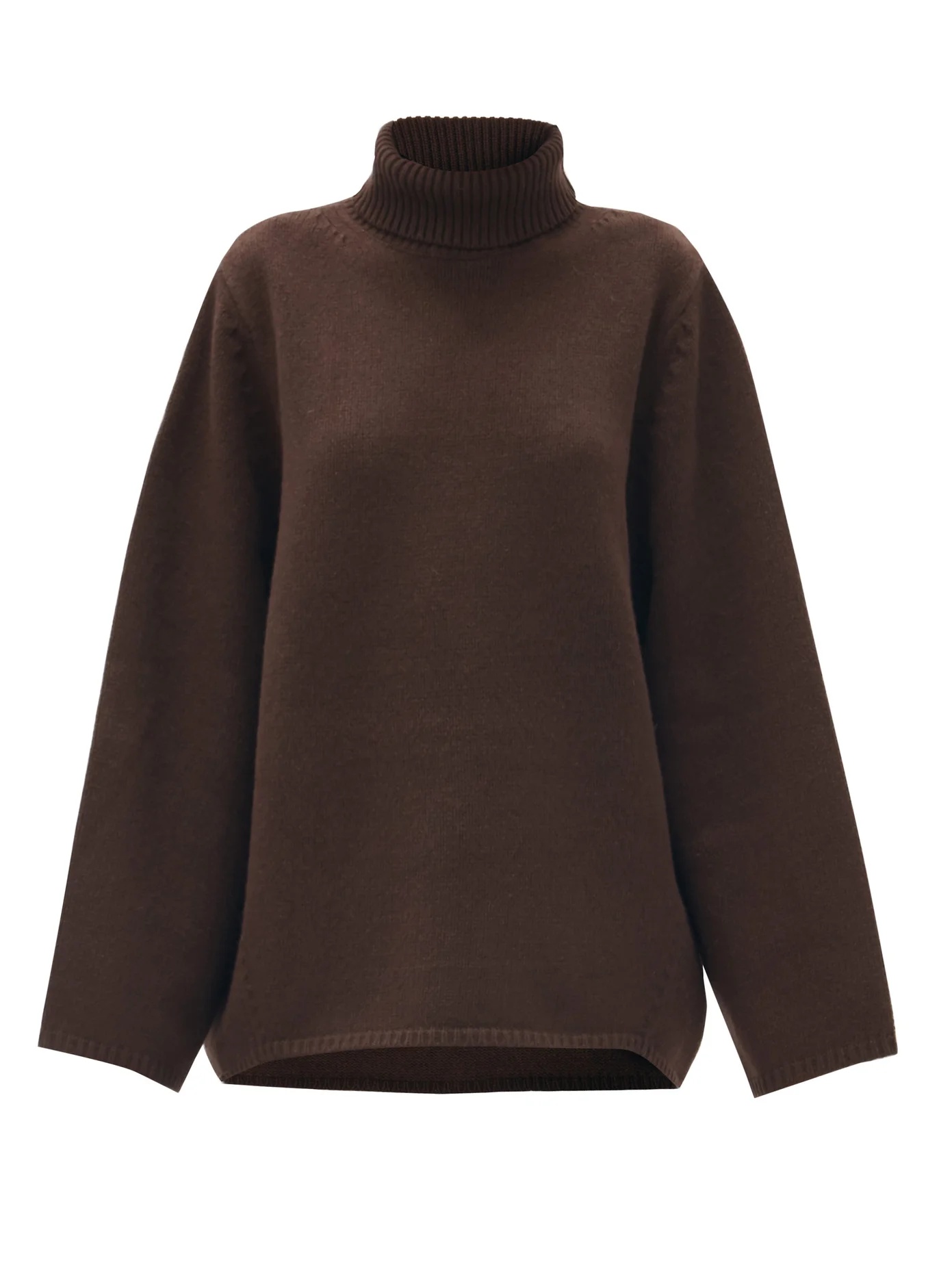 Cambridge roll-neck wool-blend sweater - 1