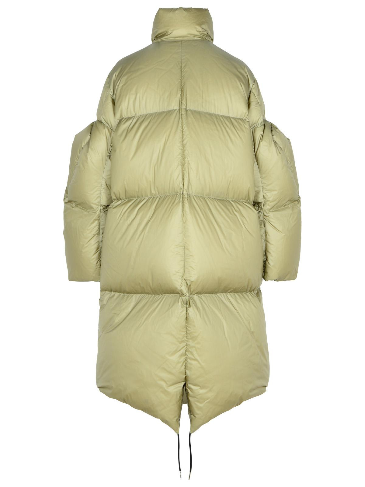 Sacai 'Padded' Green Nylon Parka Women - 3