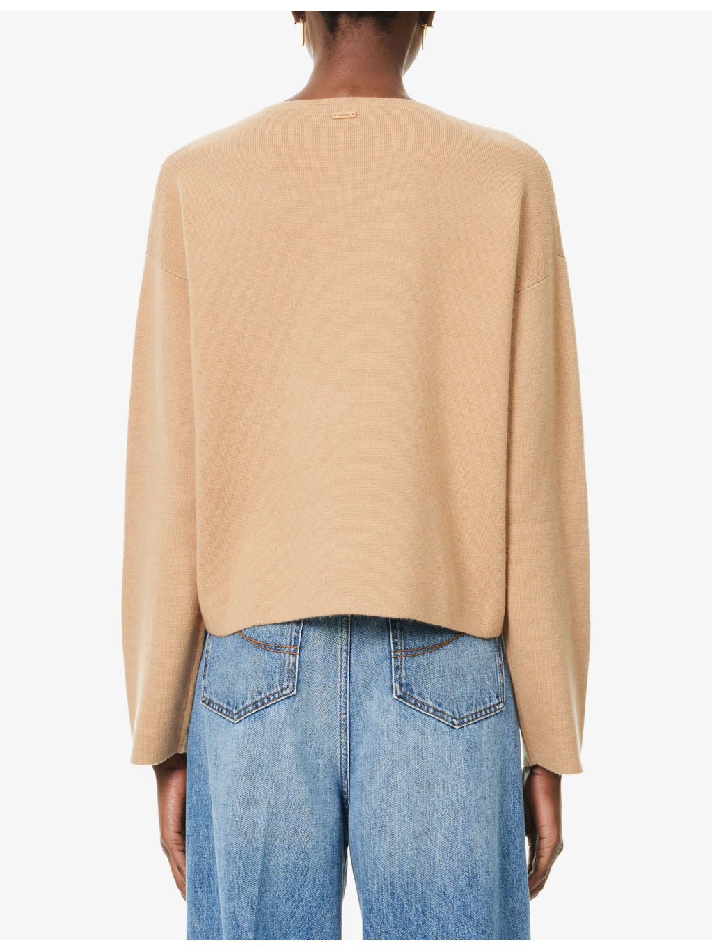 Zibello Boxy-Fit Wool-And-Cashmere Jumper - 4