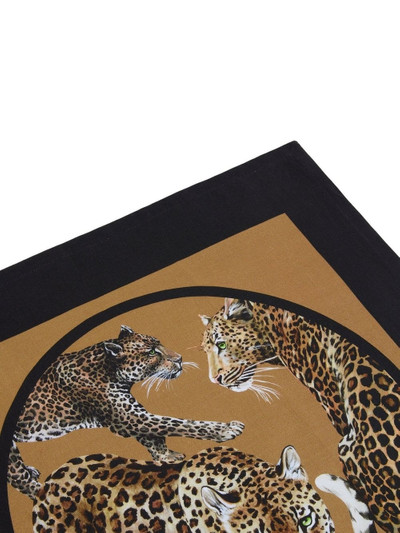 Dolce & Gabbana leopard-print napkin set outlook