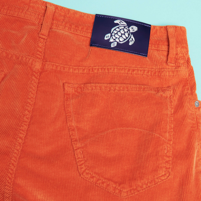 Men 5-pocket Velvet Pants Regular fit 5