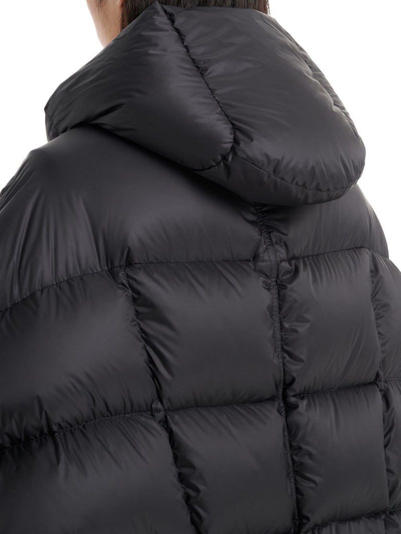 Black Porterville Jumbo Hooded Peter Down Jacket 5