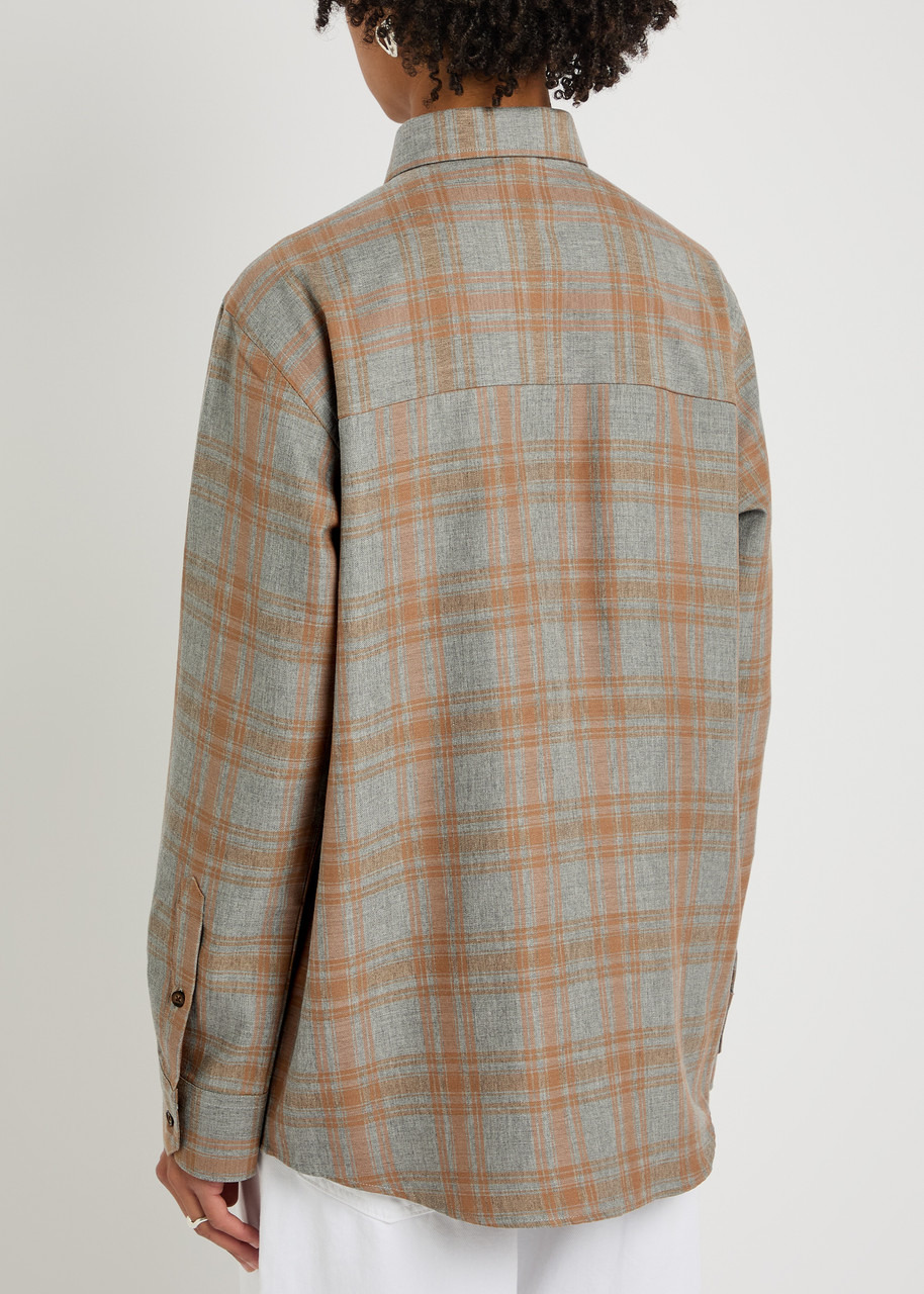 Rohe Checked Woven Shirt - 3