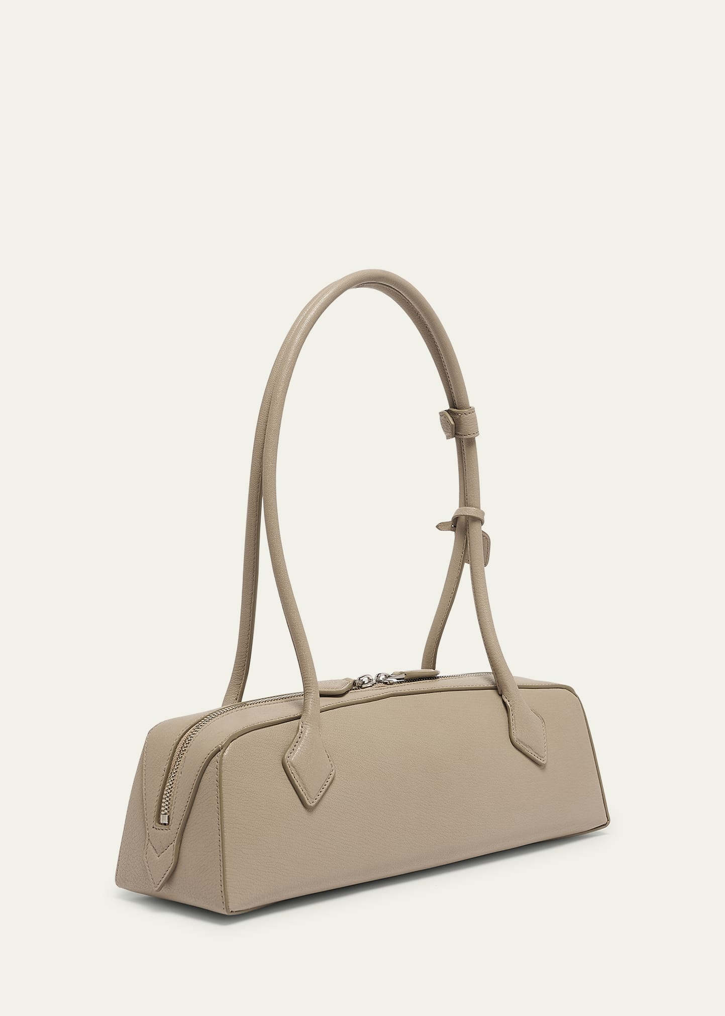 Le Teckel Medium Shoulder Bag in Goatskin - 3