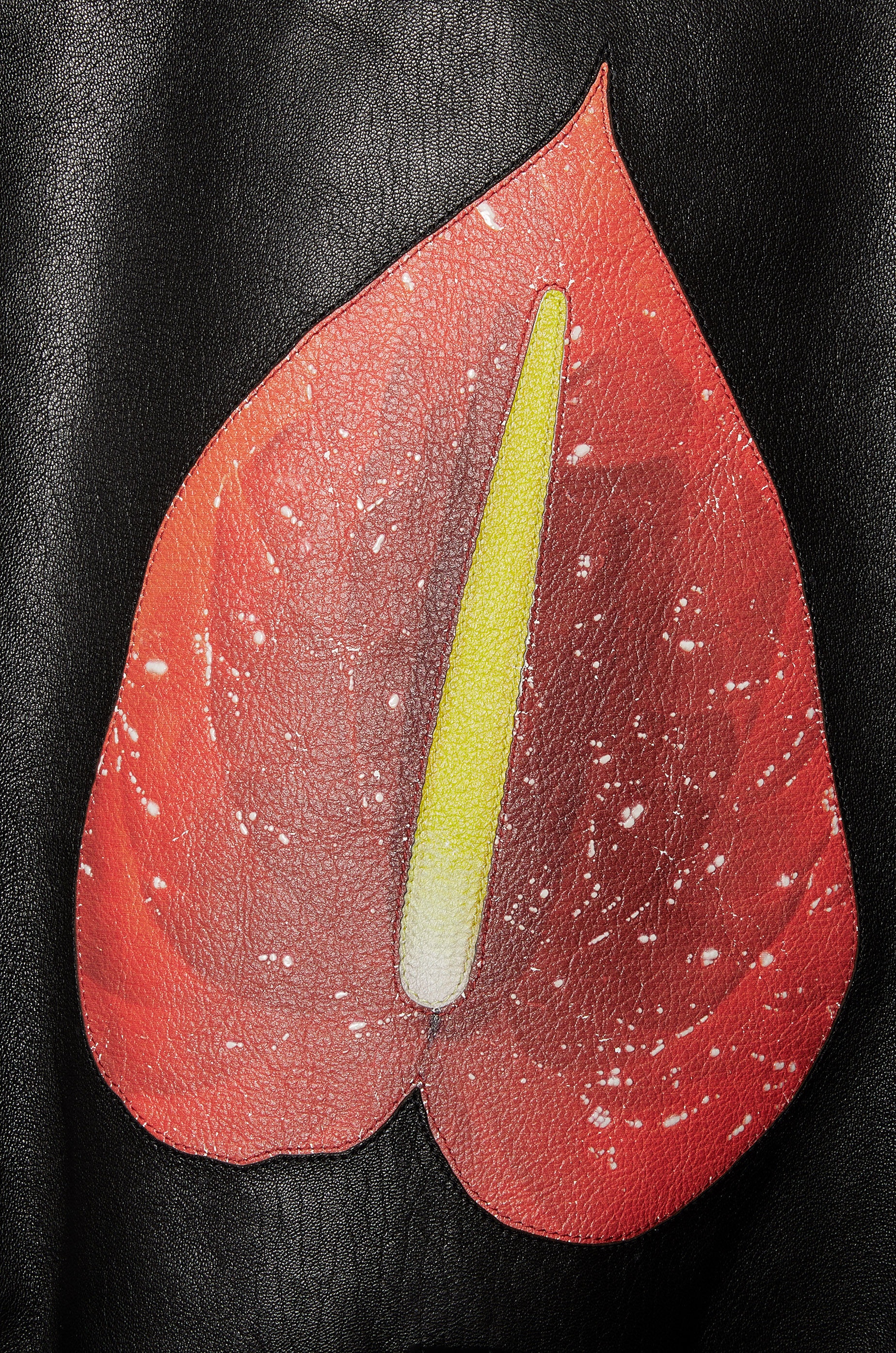 Anthurium biker jacket in nappa - 3