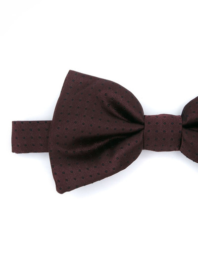 Dolce & Gabbana stitched polka dot bow tie outlook