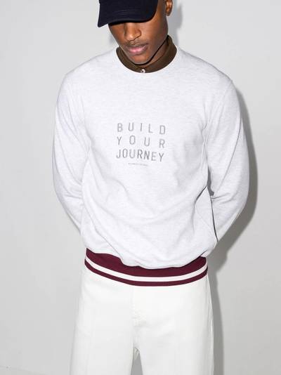 Brunello Cucinelli Build Your Journey sweatshirt outlook