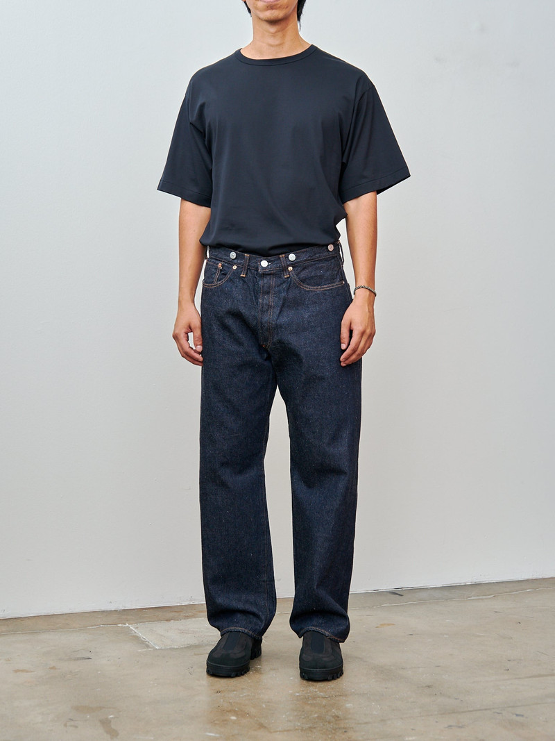 KAPTAIN SUNSHINE 1930 Straight Denim Pants - Indigo One Wash outlook
