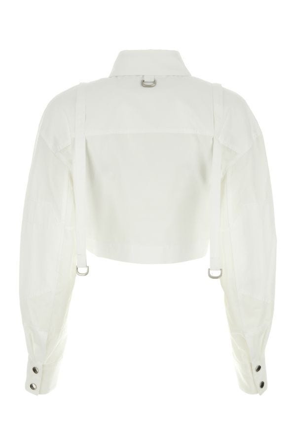 Off White Woman White Poplin Shirt - 2