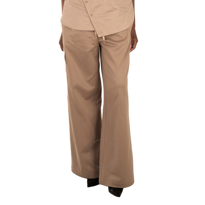 Tibi - Tibi Ladies Tan Active Knit Wide Leg Pull On Pant - 1