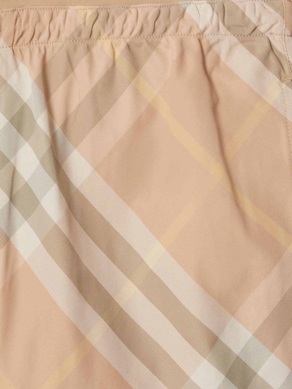 checked swim shorts - 3
