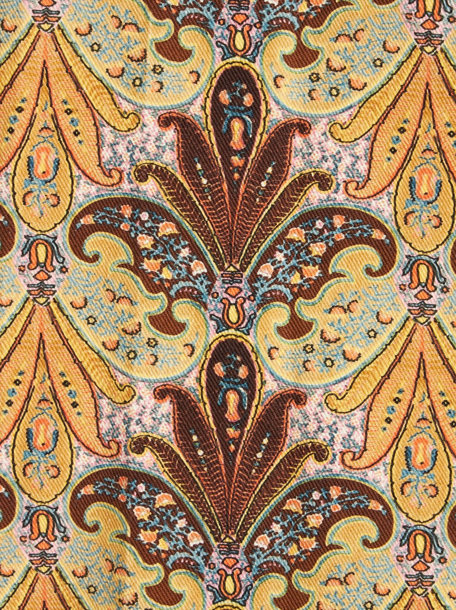 PAISLEY PRINT JEANS - 3
