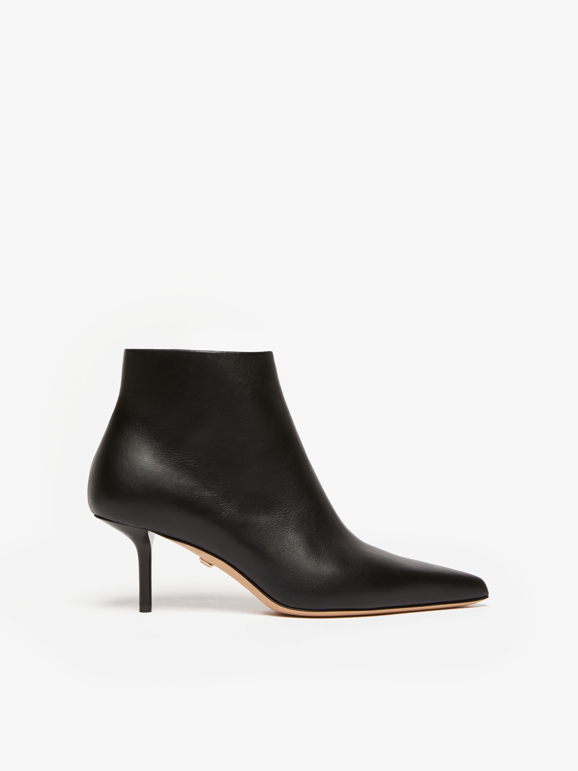 MMBOOTIE Leather ankle boots with zip - 1