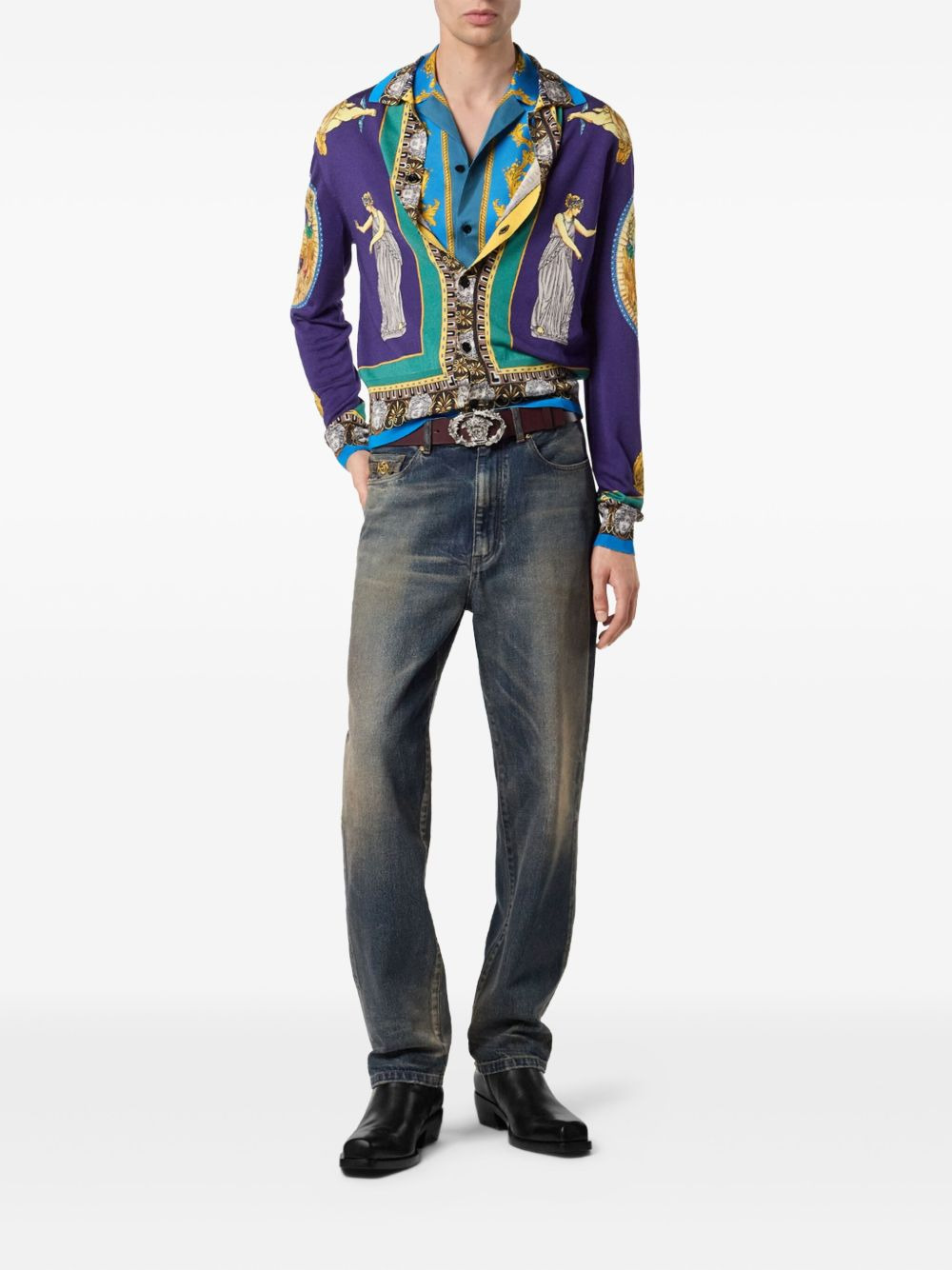 Safari printed silk shirt - 2
