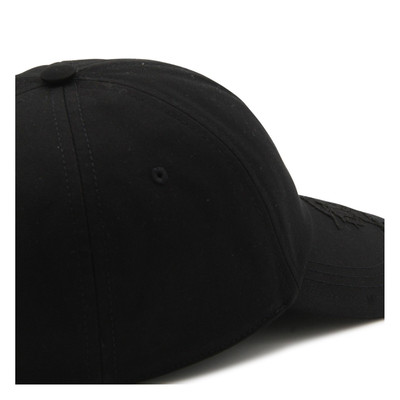 Burberry black cotton blend baseball cap outlook