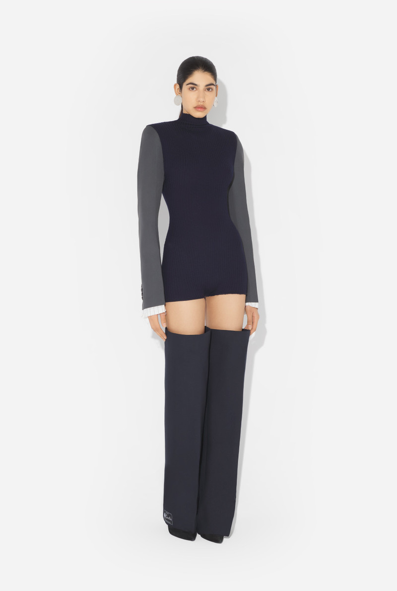 THE BI-MATERIAL SUIT BODYSUIT 1