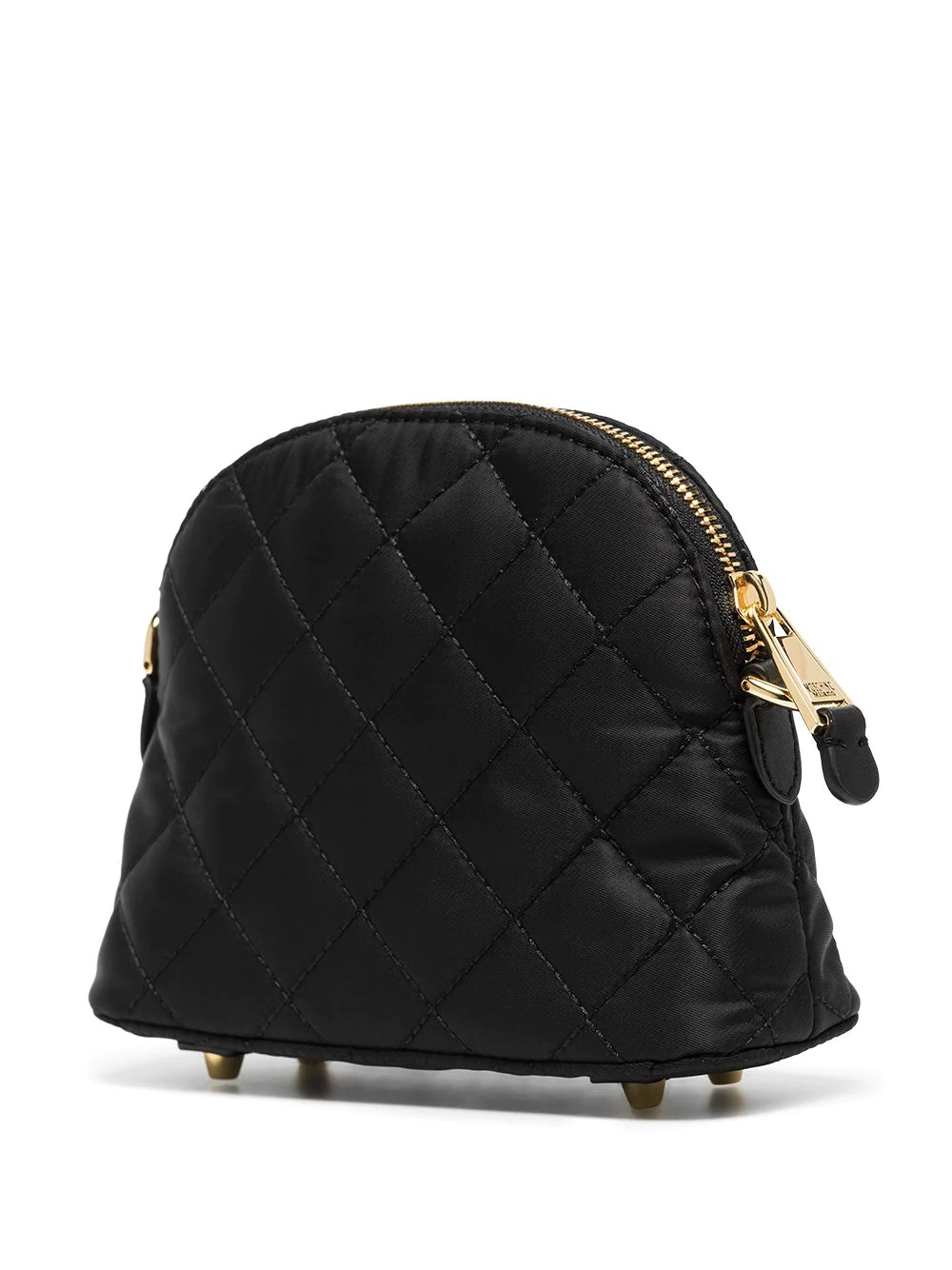 logo-patch quilted mini bag - 3