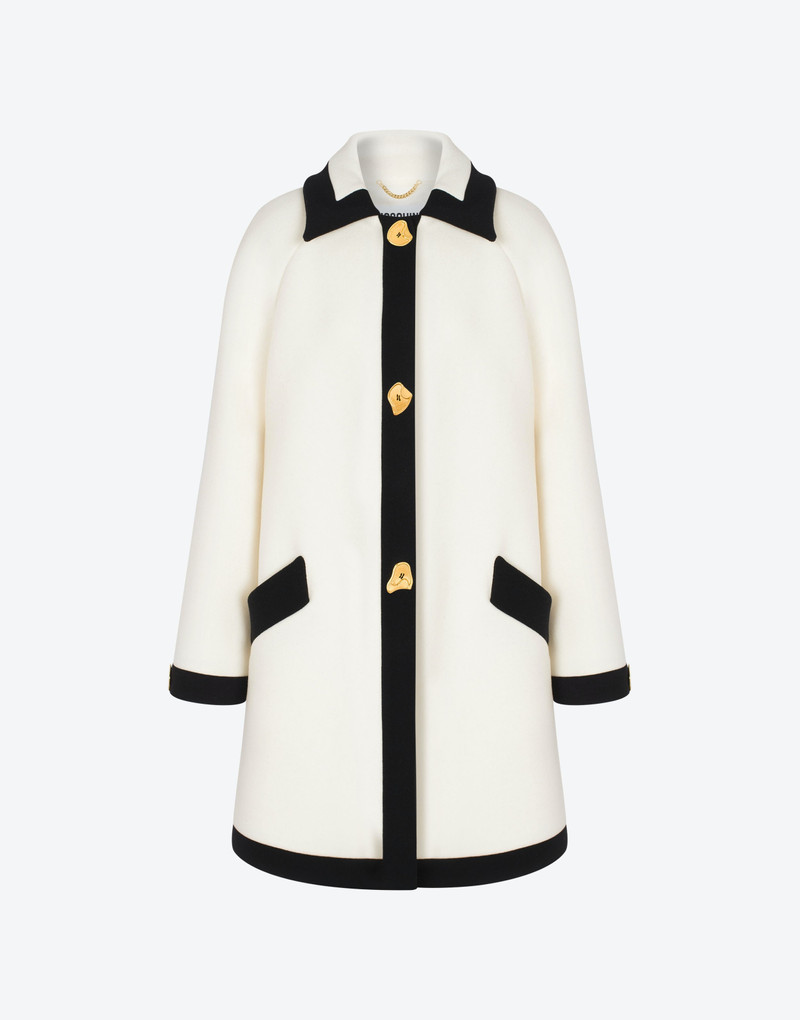 MORPHED BUTTONS CLOTH COAT 1