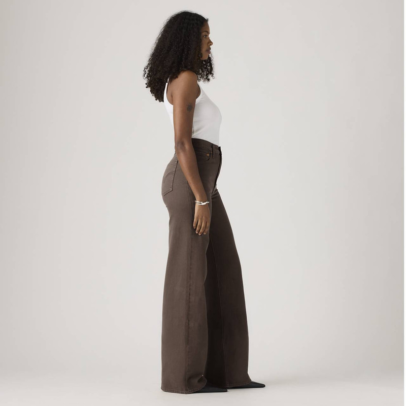 RIBCAGE WIDE-LEG WOMEN'S PANTS 4