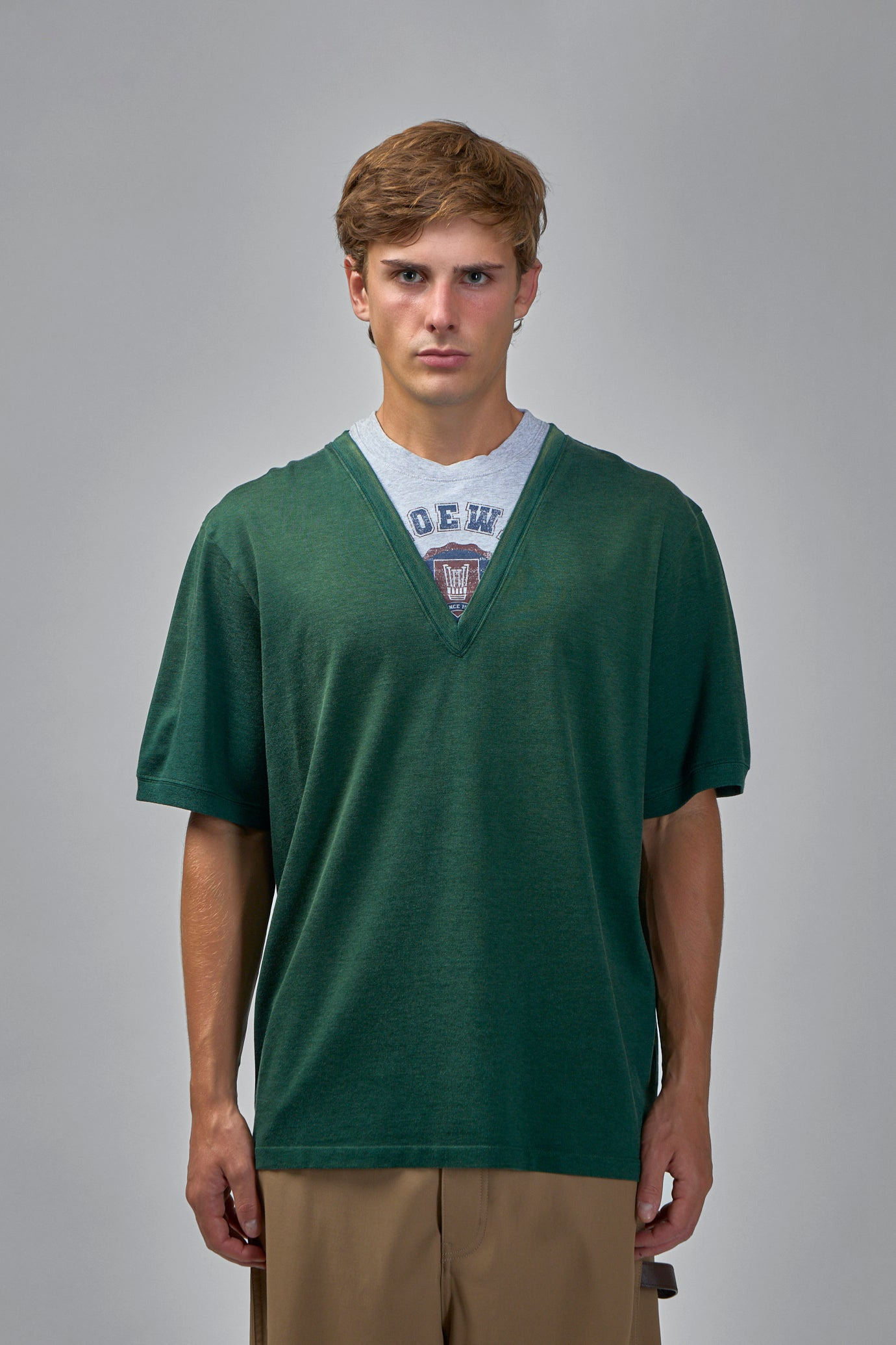 Loose Fit T-Shirt in Cotton Blend - 3