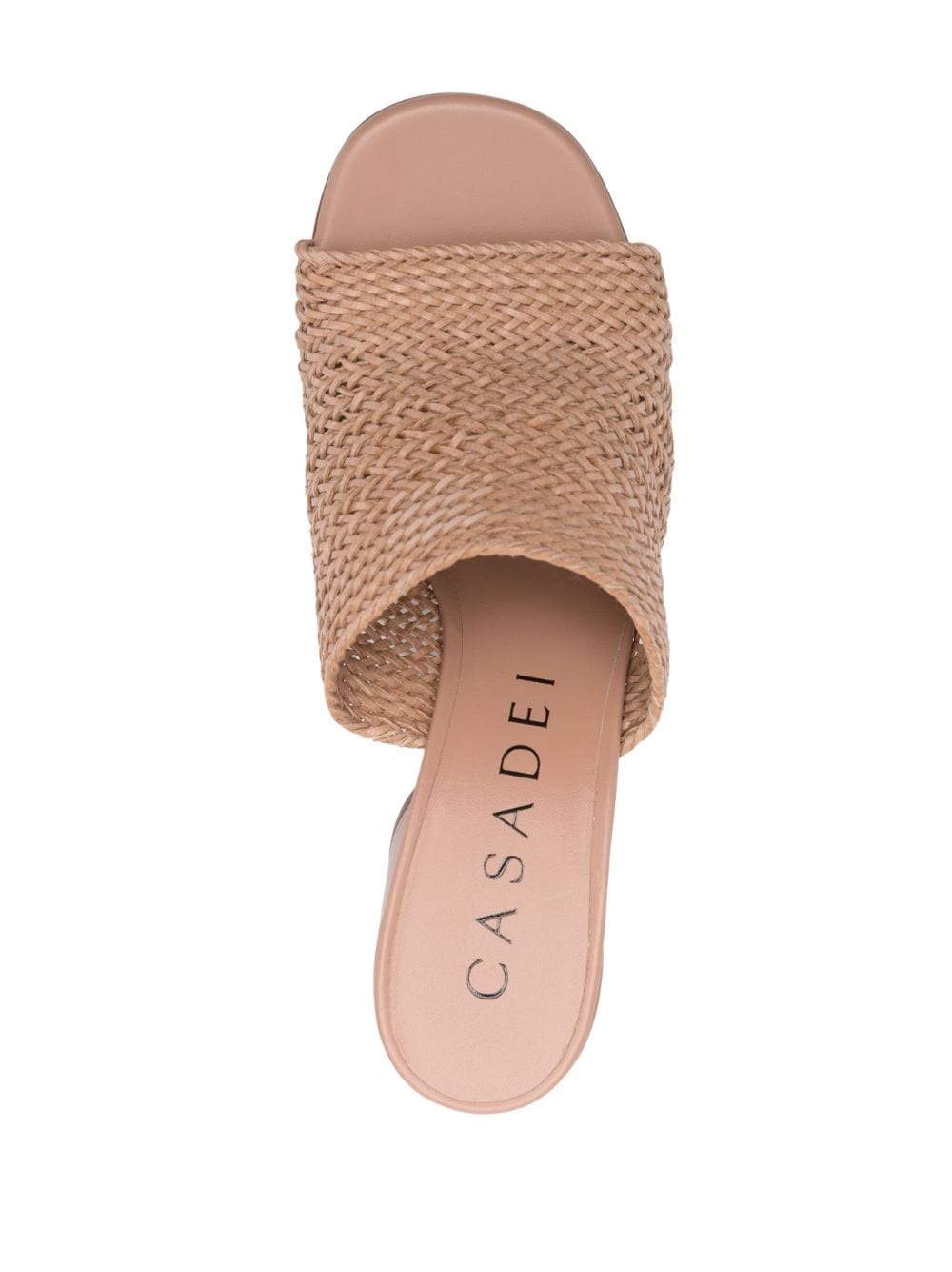 Hanoi 85mm woven mules - 4